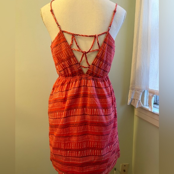 BCBGeneration Sundress with Lace-up Detail on Back - Picture 3 of 9